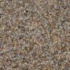 Nahaufnahme eines bunten Marmorkies-Steinbelags mit Körnung von 2-4 mm