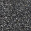 Nahaufnahme von grauen und weißen Marmorkieseln, Körnung 2-4 mm